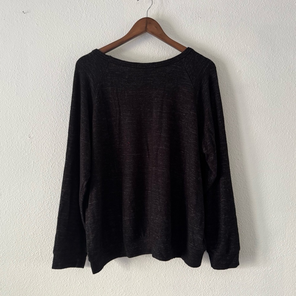 Buffalo David Bitton Cozy Chic Crewneck Top Loungewear Minimalist XXL Plus Soft - Picture 13 of 15